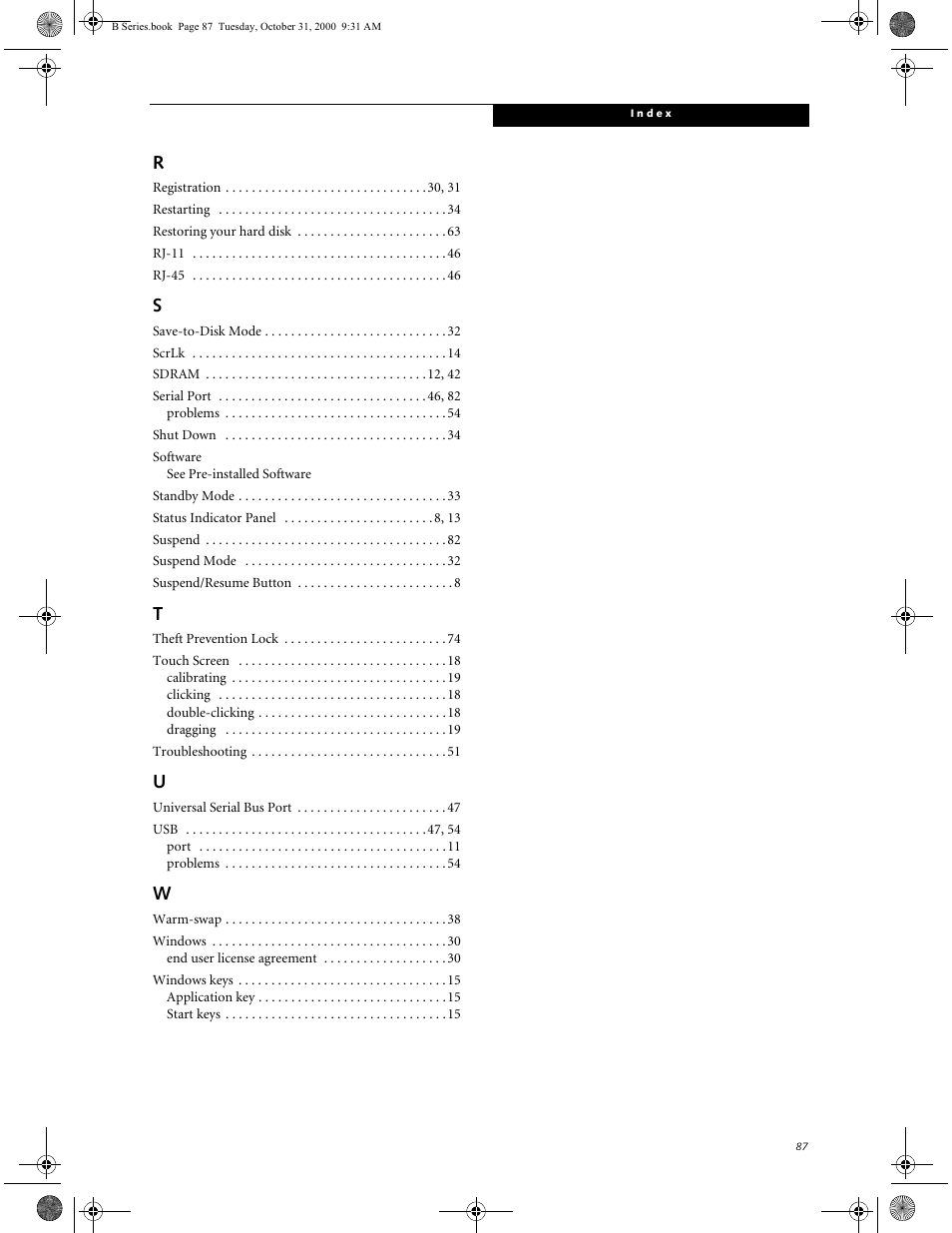 FUJITSU Laptop User Manual | Page 95 / 96