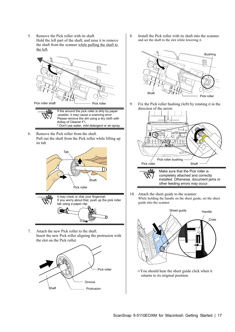 FUJITSU SCANSNAP FI-5110EOXM User Manual | Page 19 / 20