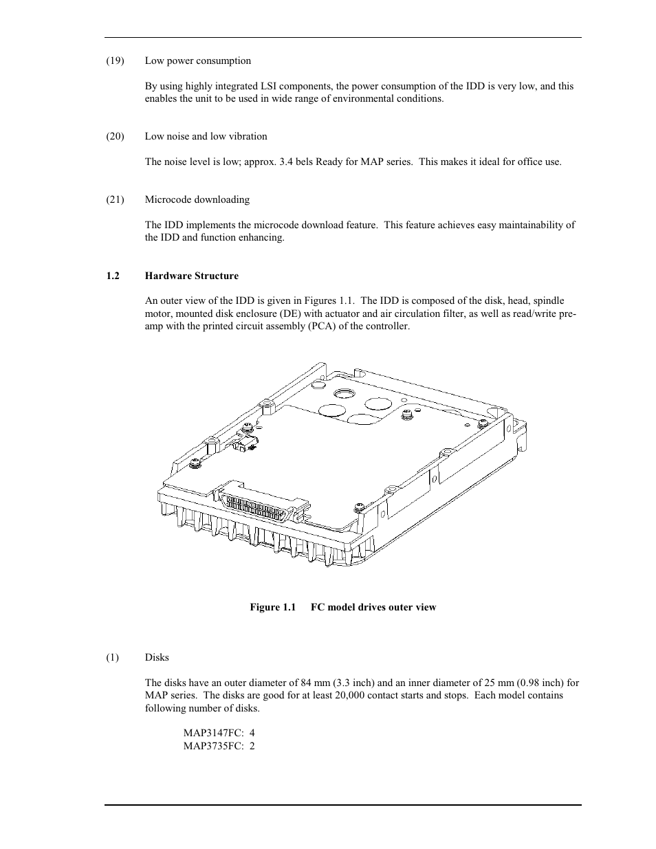 2 hardware structure | FUJITSU MAP3735FC User Manual | Page 25 / 114
