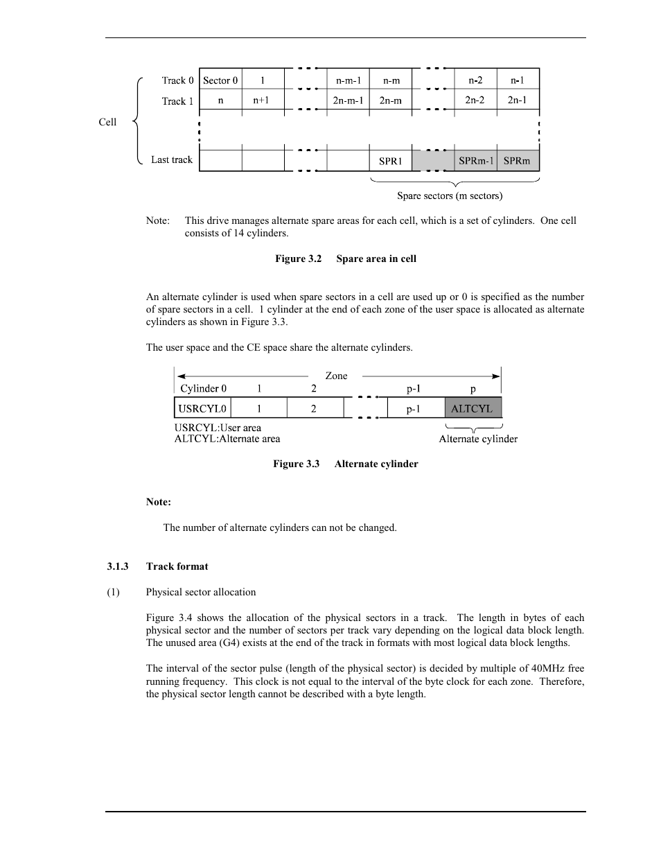 3 track format | FUJITSU MAP3735FC User Manual | Page 41 / 114