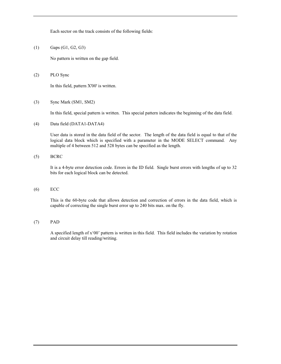 FUJITSU MAP3735FC User Manual | Page 44 / 114