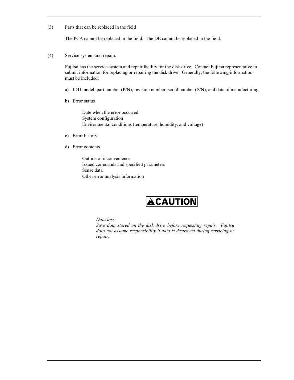 FUJITSU MAP3735FC User Manual | Page 85 / 114