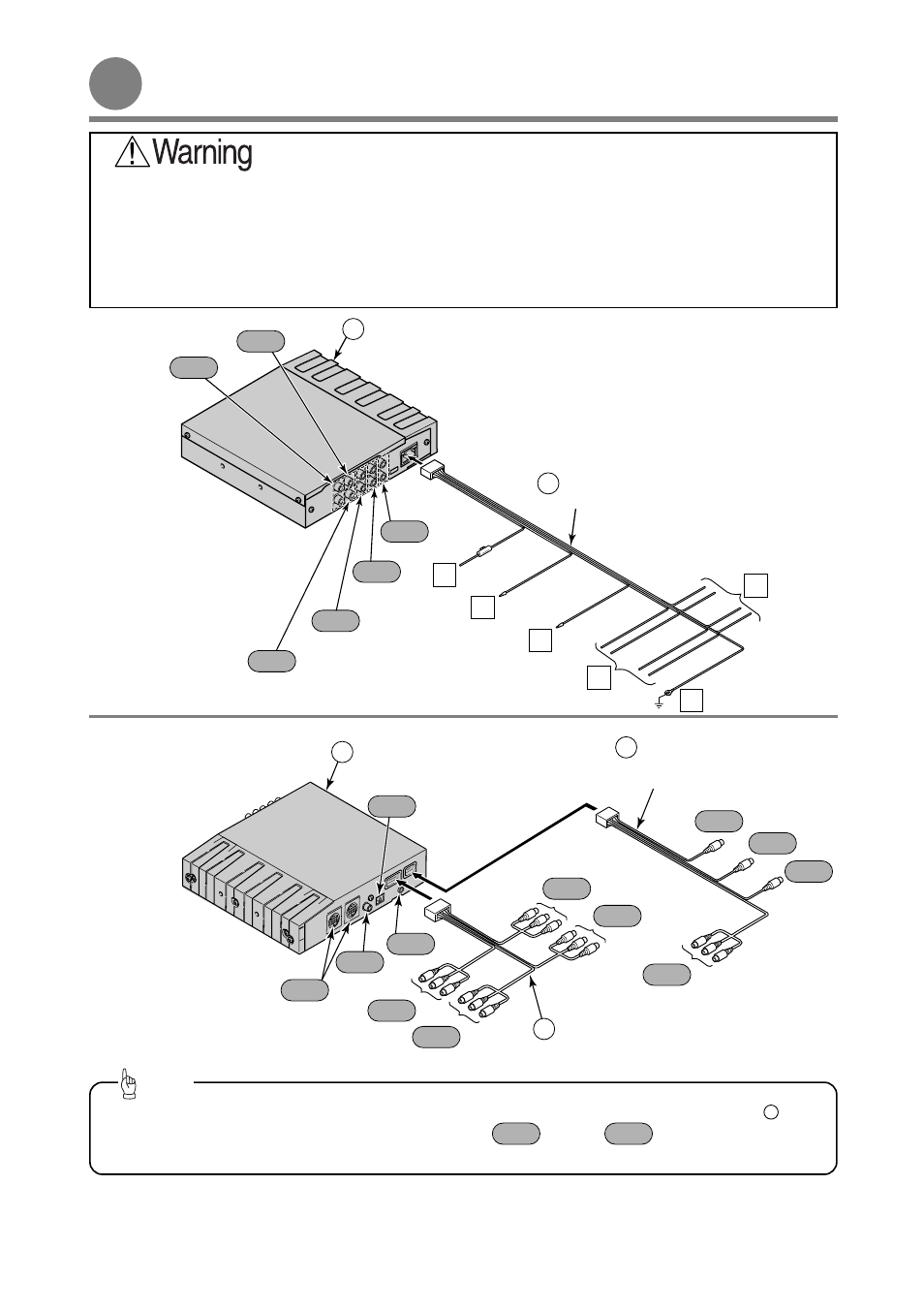 Names and functions of ter, Names and functions of ter minals minals | FUJITSU DCU105 3 User Manual | Page 5 / 12