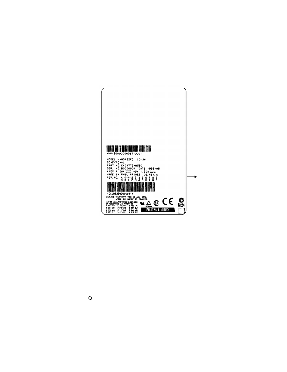 2 revision numbers | FUJITSU MAG3091FC User Manual | Page 82 / 107