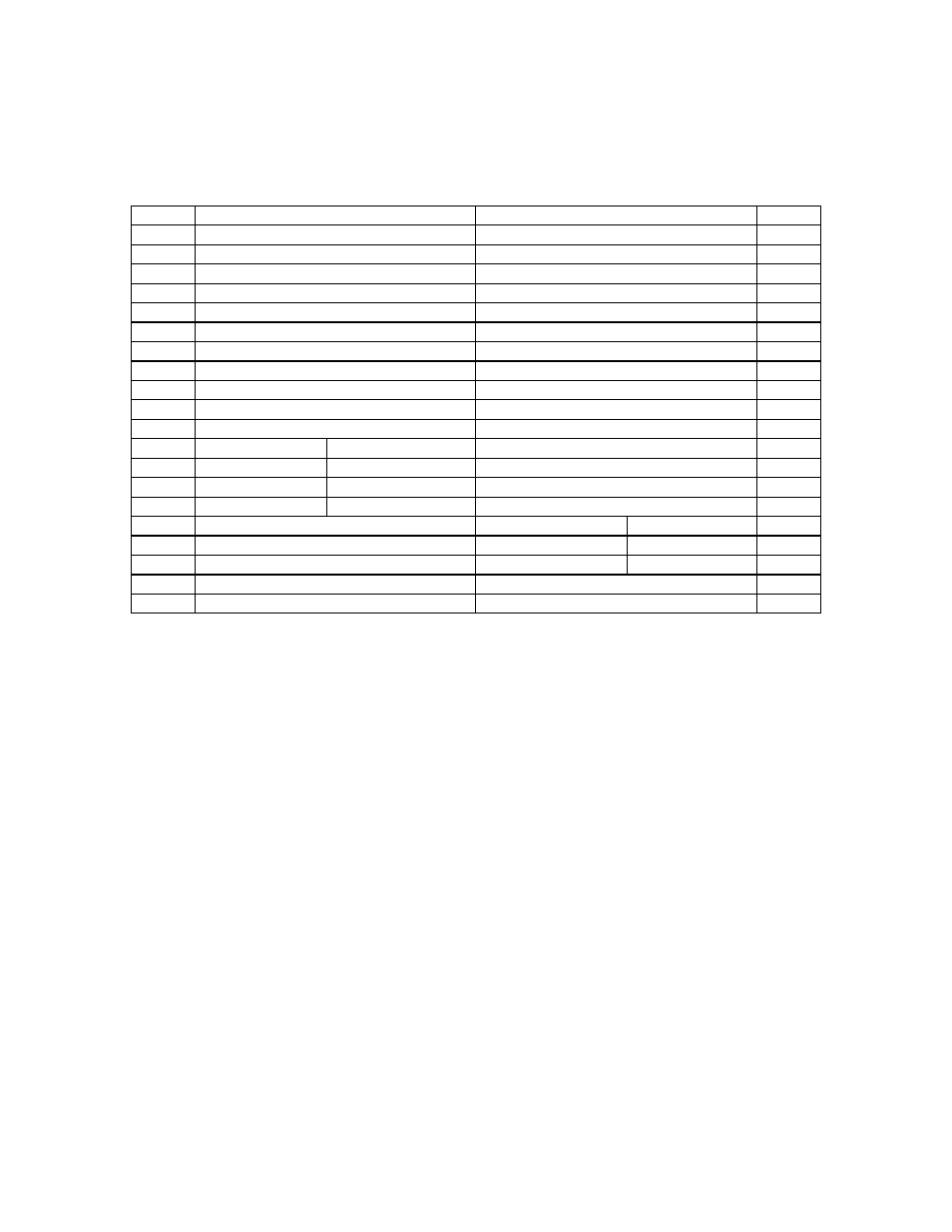 B.1 interface (fc-sca) connector signal allocation | FUJITSU MAG3091FC User Manual | Page 87 / 107