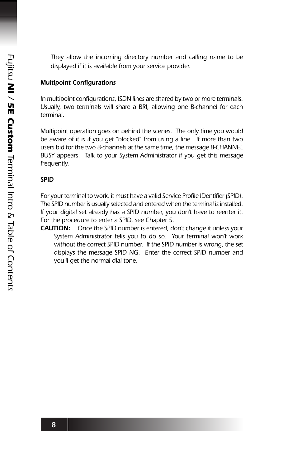 FUJITSU SRS-9924 User Manual | Page 10 / 115