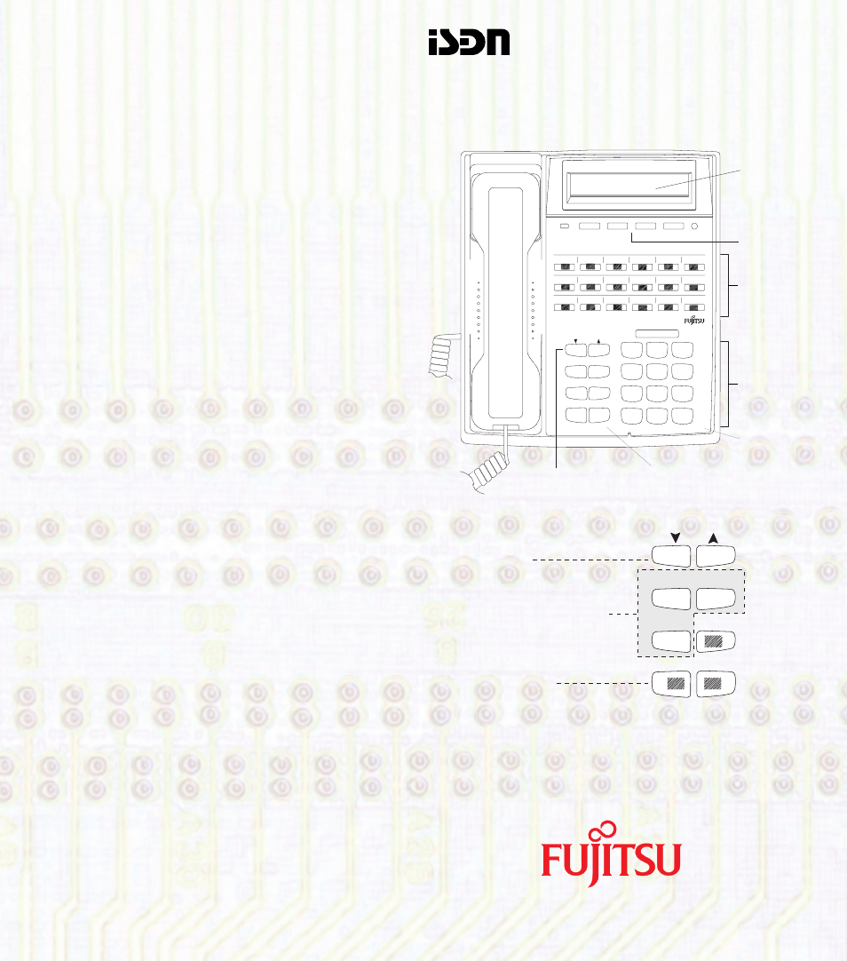 Quick reference card, Ni only, Message waiting led - fa/fi 63 | Function buttons | FUJITSU SRS-9924 User Manual | Page 113 / 115
