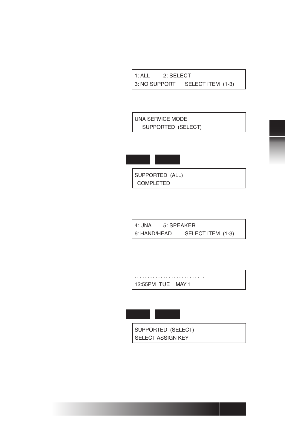 Using the ni / 5e custom t erminal set-up | FUJITSU SRS-9924 User Manual | Page 47 / 115