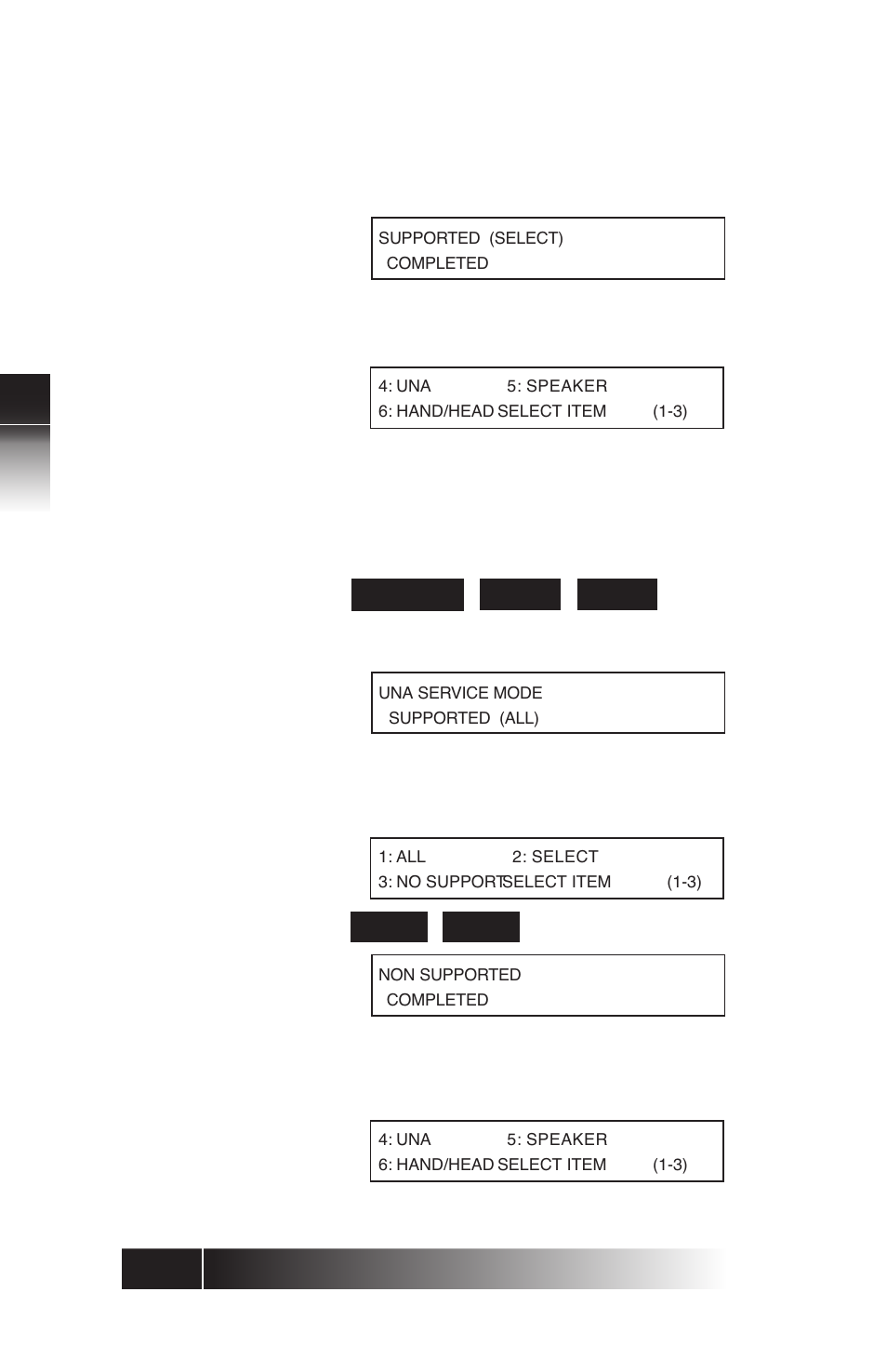 Using the ni / 5e custom t erminal set-up | FUJITSU SRS-9924 User Manual | Page 48 / 115