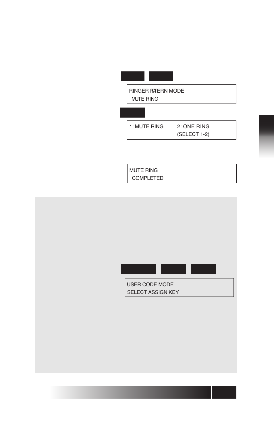 Using the ni / 5e custom t erminal set-up, 5e custom onl y | FUJITSU SRS-9924 User Manual | Page 53 / 115
