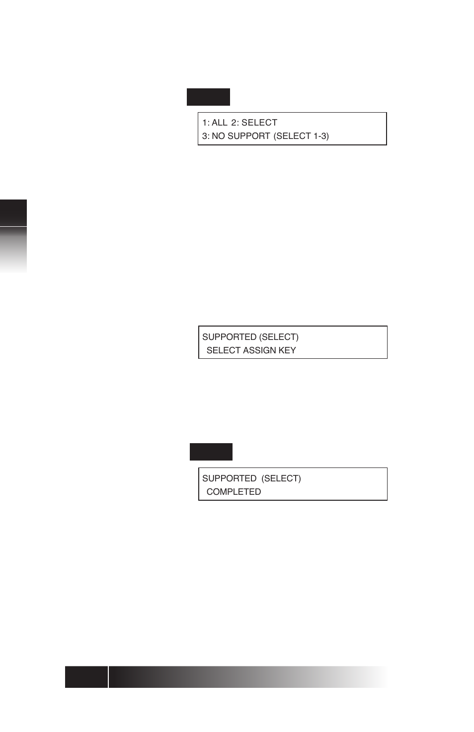 Specifying the directory number for intercom -20, Using the ni / 5e custom t erminal set-up | FUJITSU SRS-9924 User Manual | Page 56 / 115