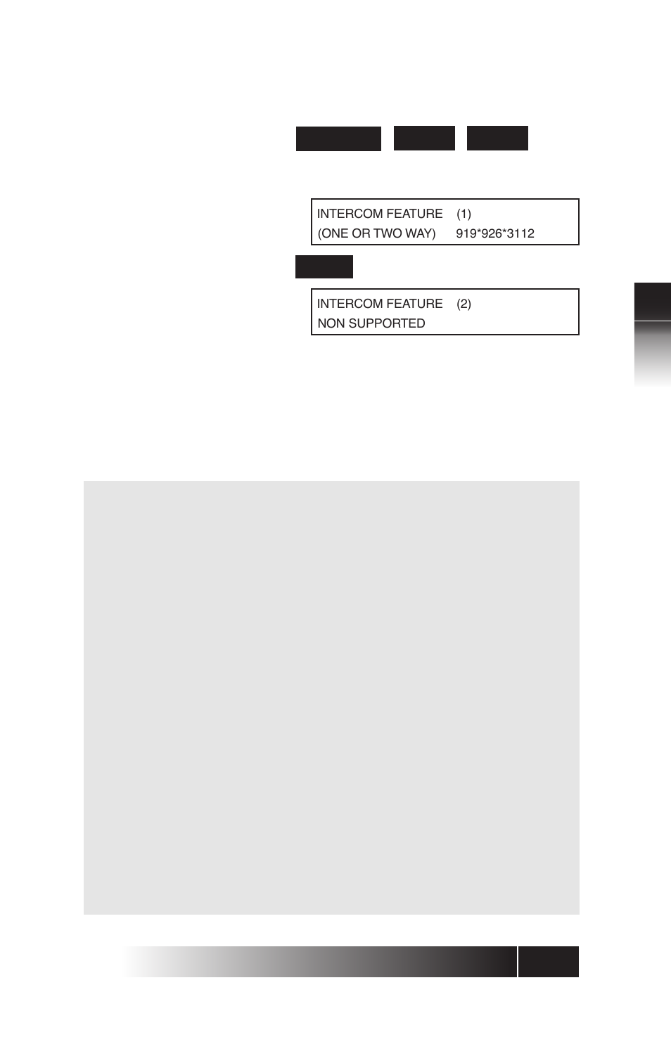 Call appearance preference -23, Using the ni / 5e custom t erminal set-up, Ni onl y | FUJITSU SRS-9924 User Manual | Page 59 / 115