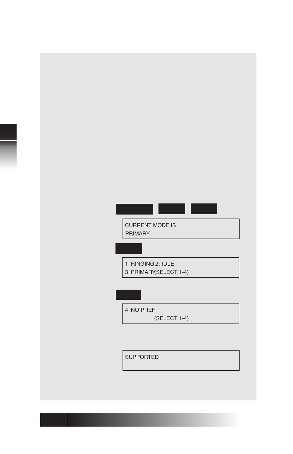 Using the ni / 5e custom t erminal set-up, Ni onl y | FUJITSU SRS-9924 User Manual | Page 60 / 115