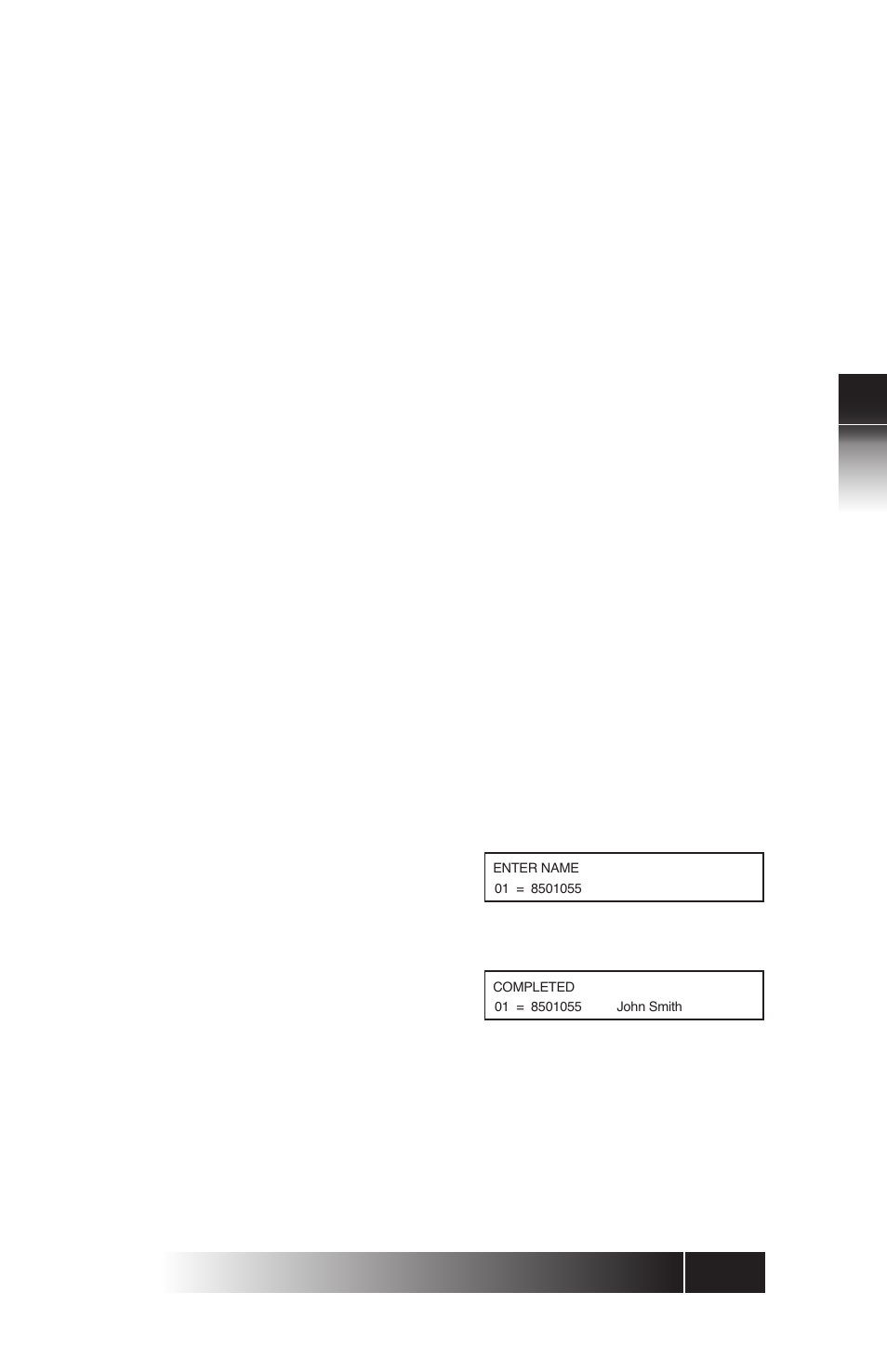 Using the ni / 5e custom t erminal set-up | FUJITSU SRS-9924 User Manual | Page 63 / 115