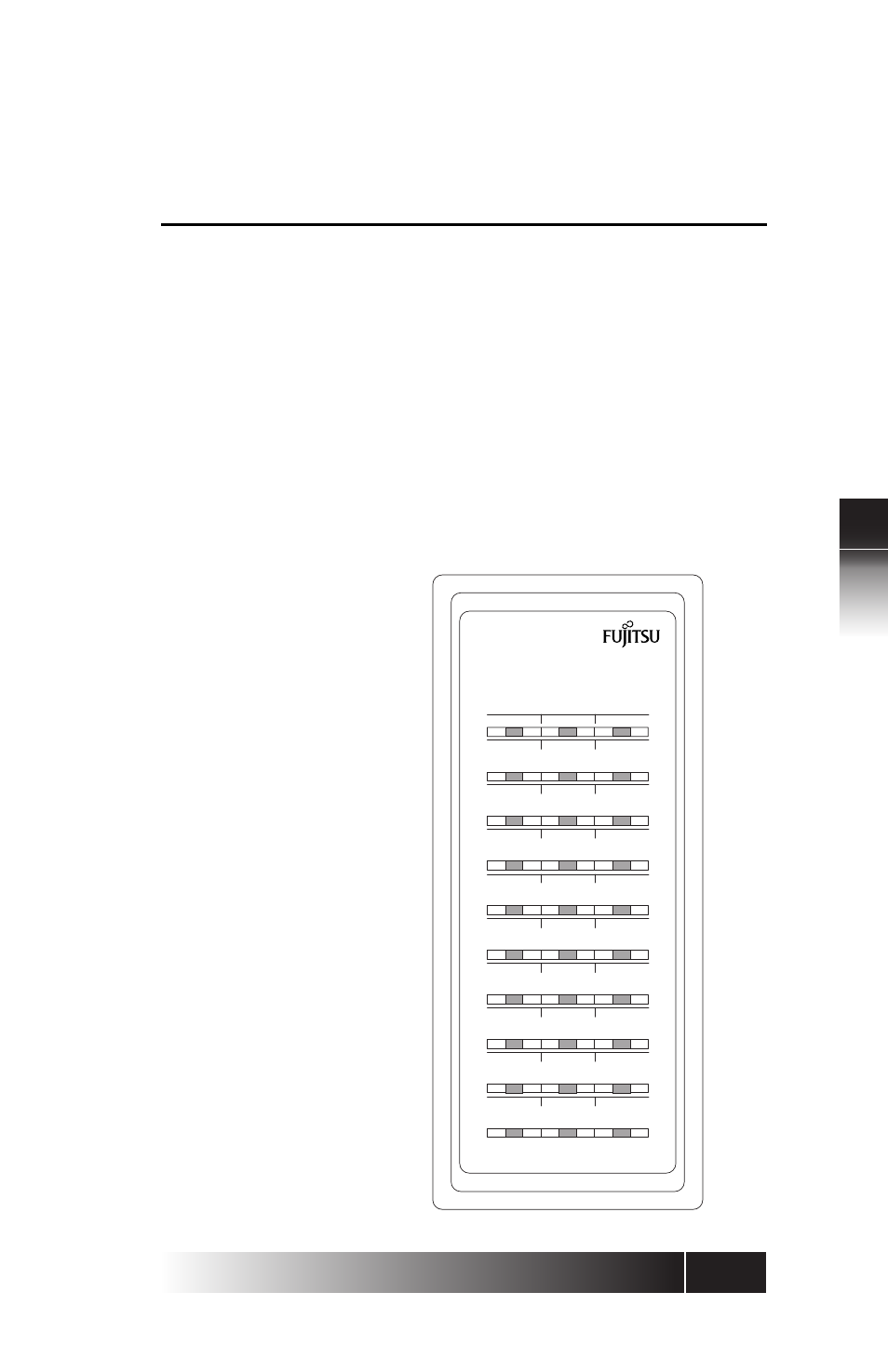 Chapter 4 - srs-9924-abm, Srs-9924-abm, Srs-9924-add-on button module -1 | FUJITSU SRS-9924 User Manual | Page 65 / 115