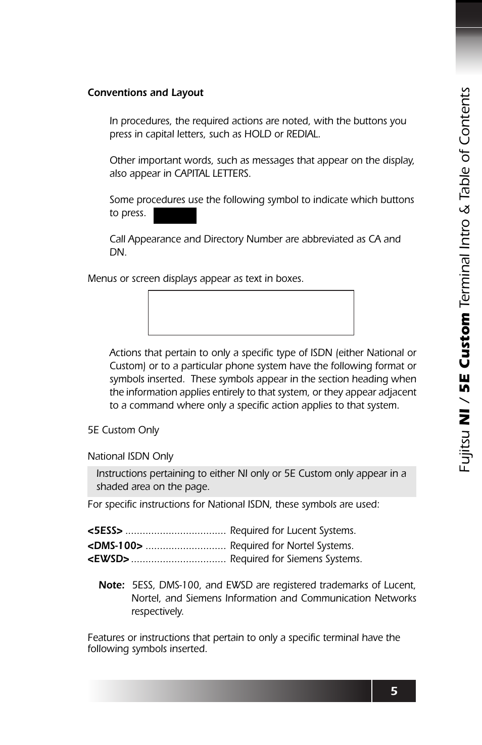 FUJITSU SRS-9924 User Manual | Page 7 / 115