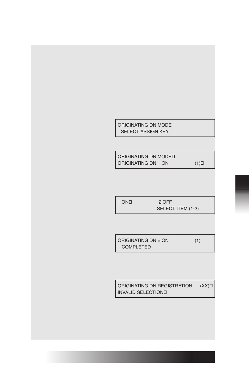 Ni / 5e custom t erminal installation ni onl y | FUJITSU SRS-9924 User Manual | Page 87 / 115