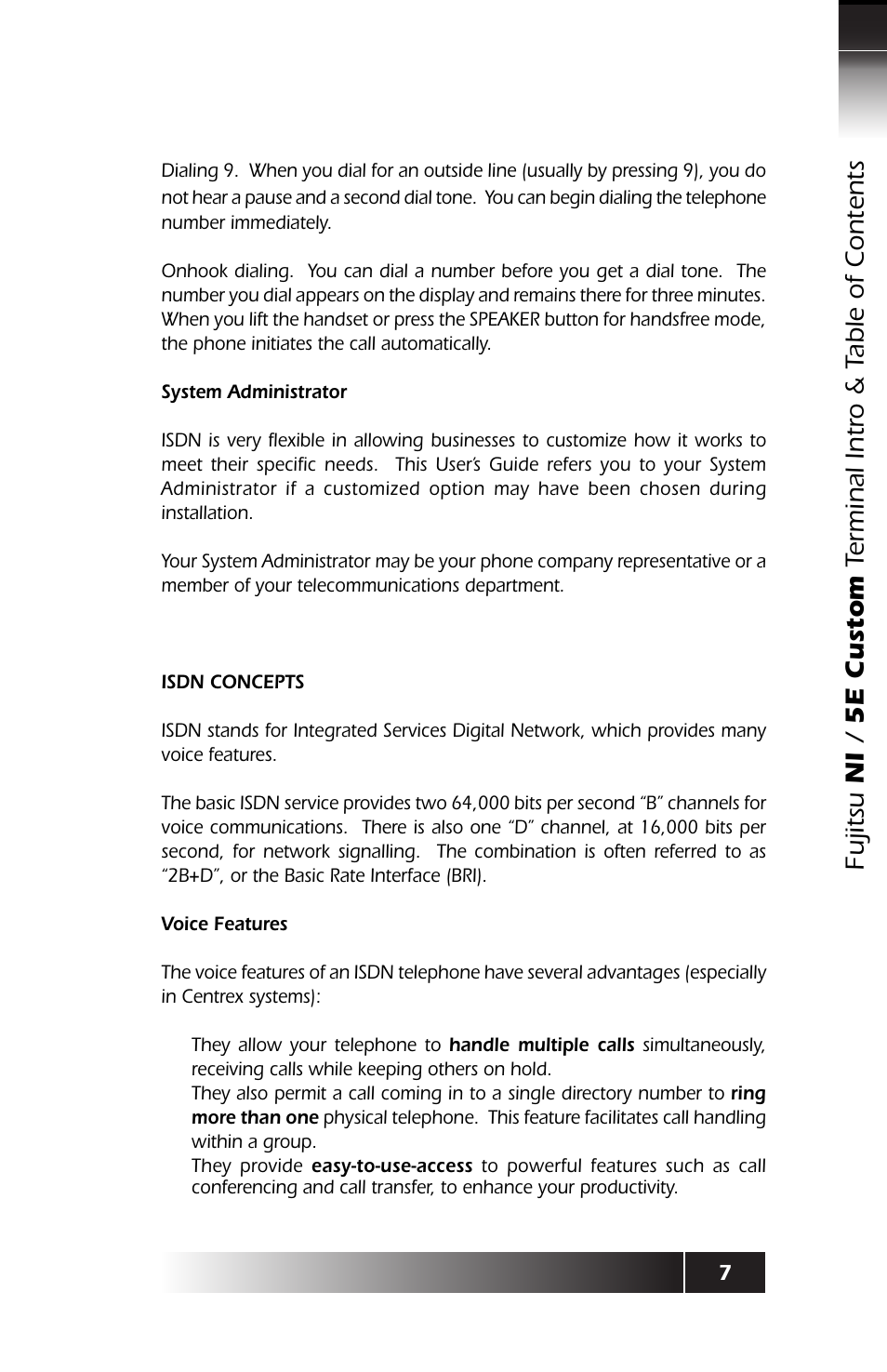 FUJITSU SRS-9924 User Manual | Page 9 / 115