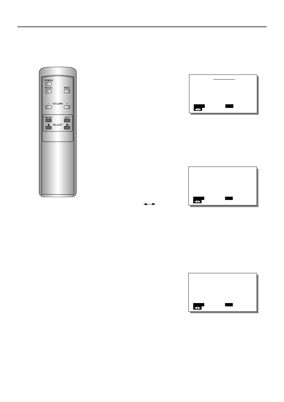 Input source adjustments, Input source adjustments (video mode), 28 example: setting component video | FUJITSU PDS4207W-H User Manual | Page 28 / 44