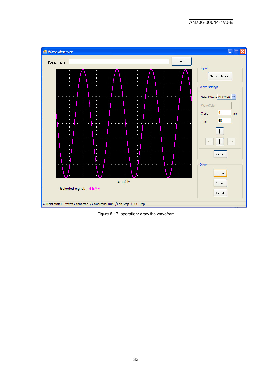 Figure 5-17, Is displayed | FUJITSU FM3 32-Bit Microcontroller MB9B300A User Manual | Page 34 / 56