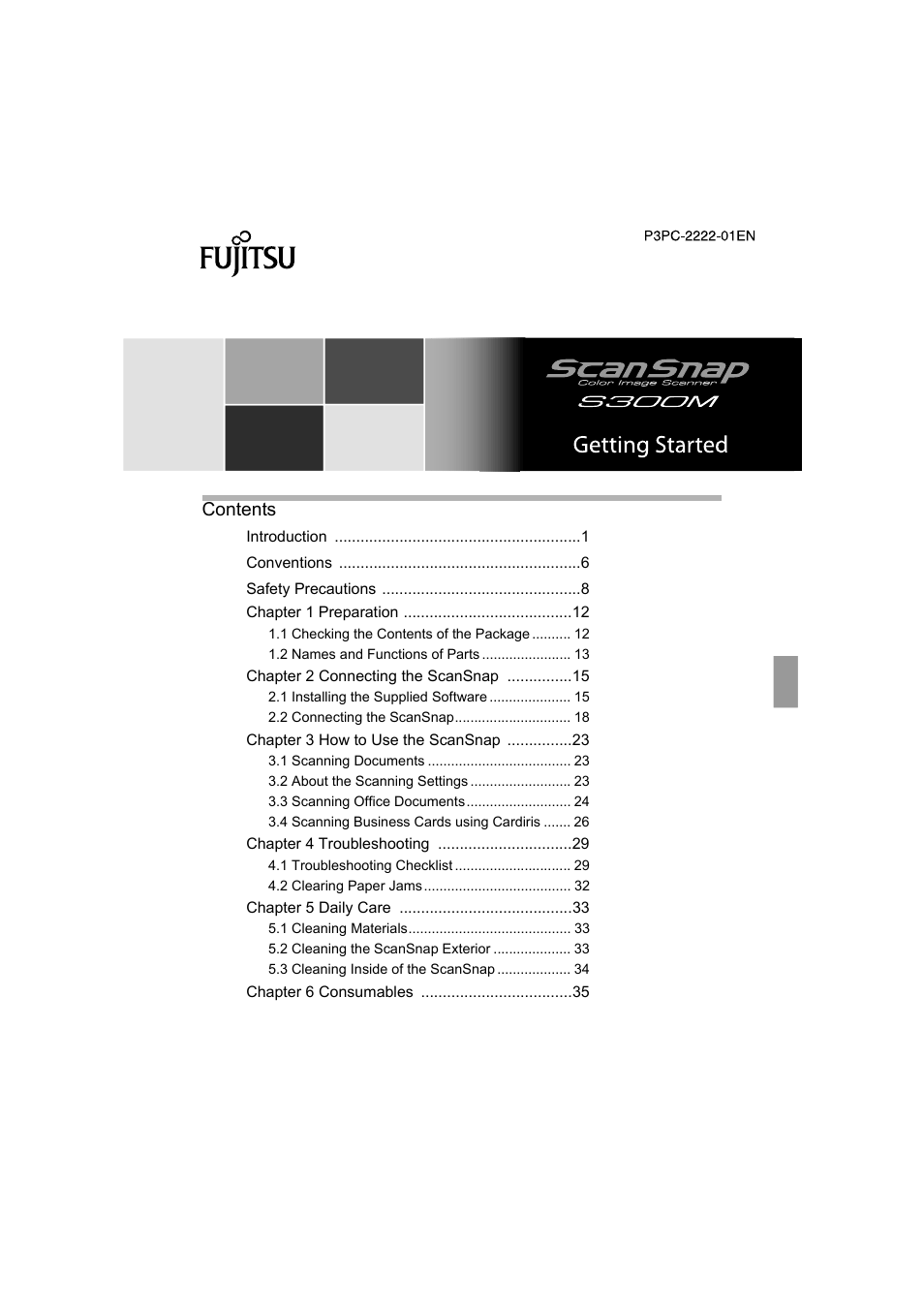 FUJITSU SCANSNAP S300M User Manual | 38 pages