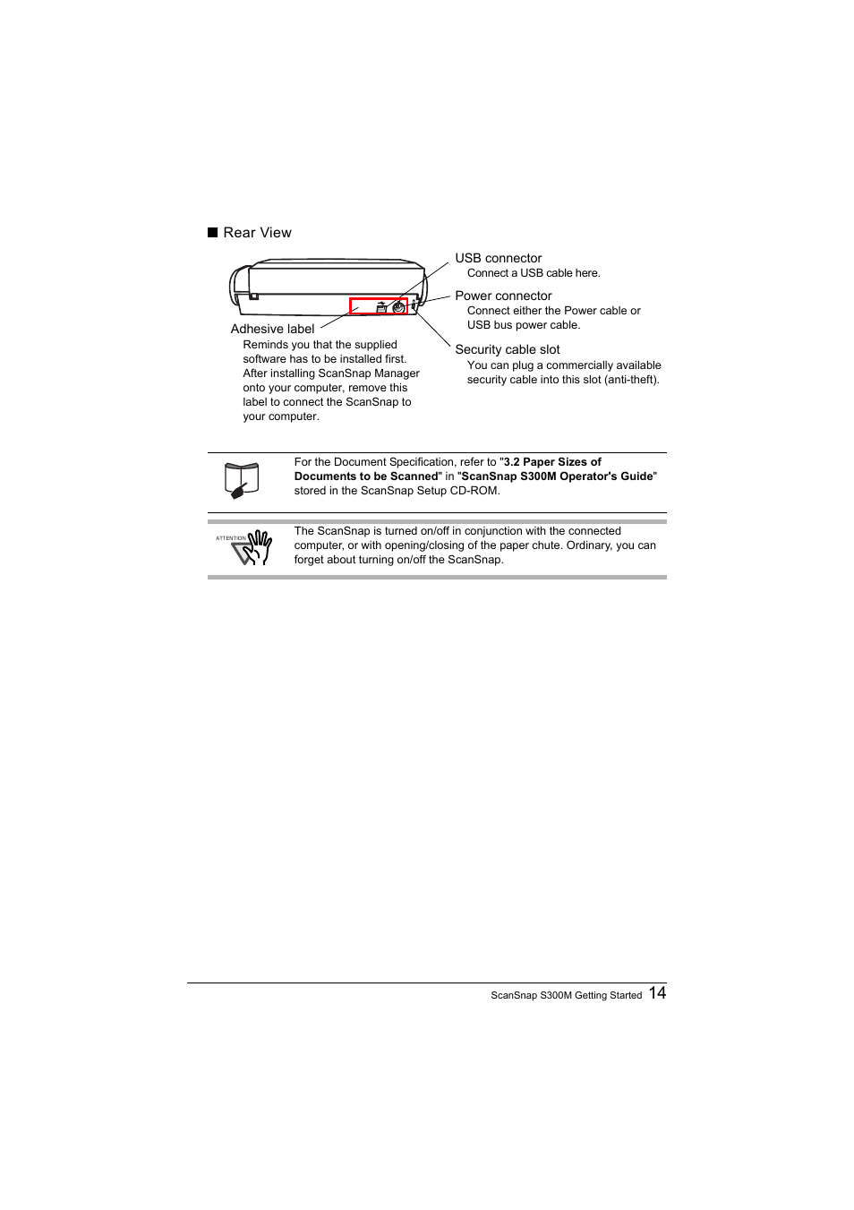 FUJITSU SCANSNAP S300M User Manual | Page 15 / 38