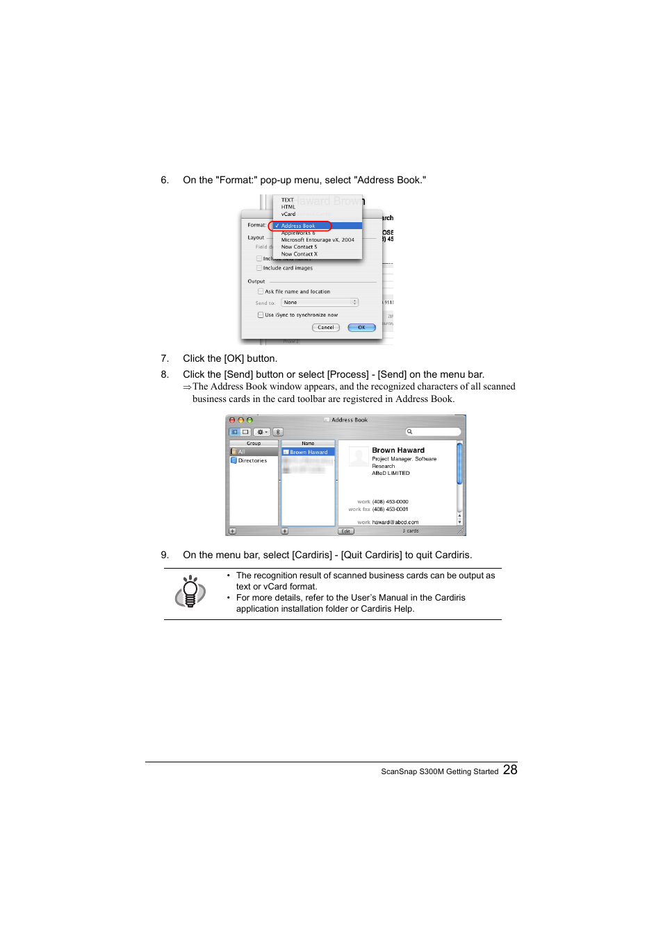 FUJITSU SCANSNAP S300M User Manual | Page 29 / 38