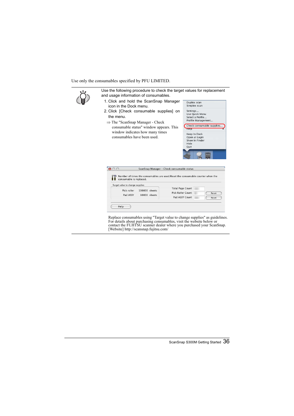 FUJITSU SCANSNAP S300M User Manual | Page 37 / 38