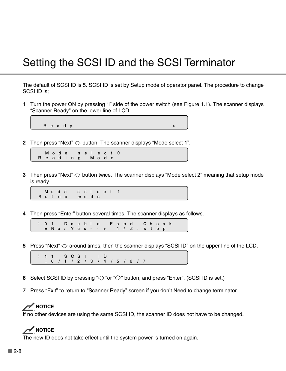 Setting the scsi id and the scsi terminator | FUJITSU C150-E146-02EN User Manual | Page 33 / 100
