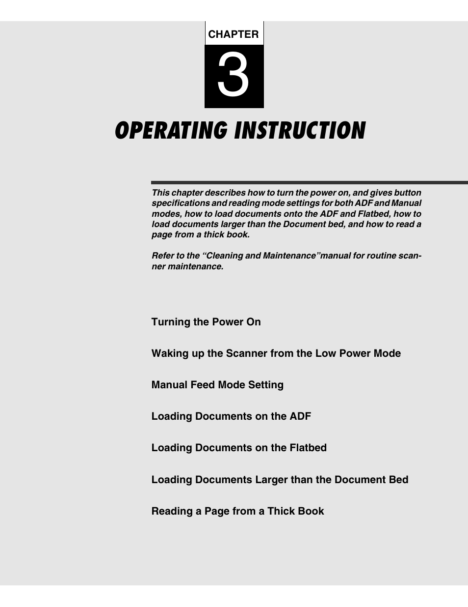 Operating instruction | FUJITSU C150-E146-02EN User Manual | Page 36 / 100