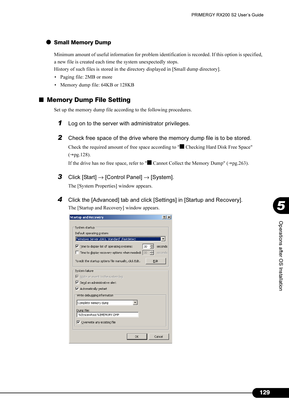 FUJITSU Primergy RX200 S2 User Manual | Page 129 / 307