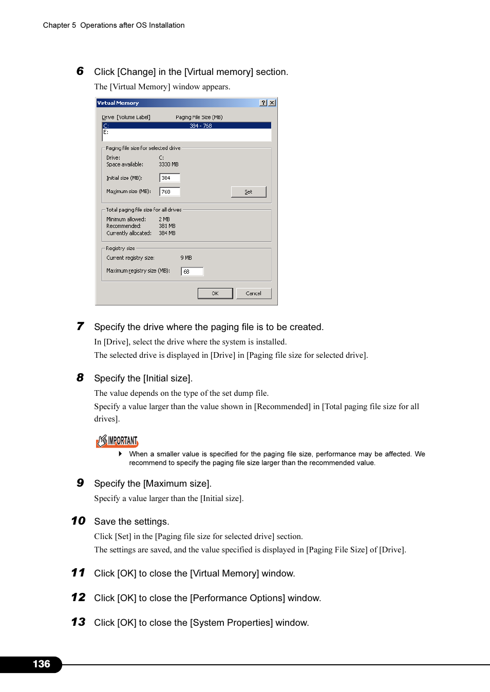FUJITSU Primergy RX200 S2 User Manual | Page 136 / 307