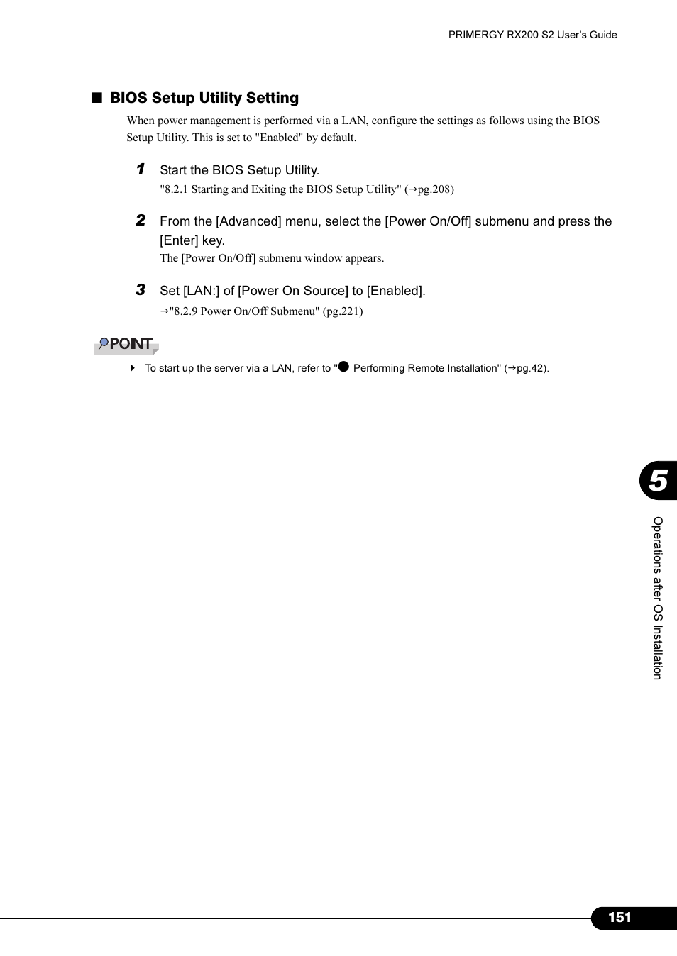 FUJITSU Primergy RX200 S2 User Manual | Page 151 / 307