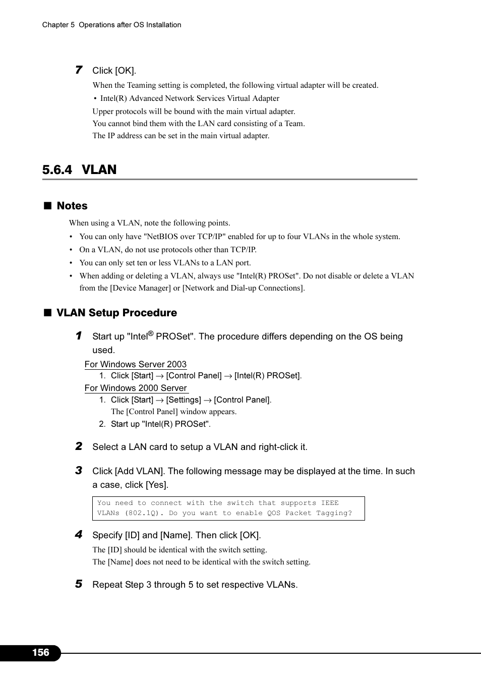 4 vlan | FUJITSU Primergy RX200 S2 User Manual | Page 156 / 307