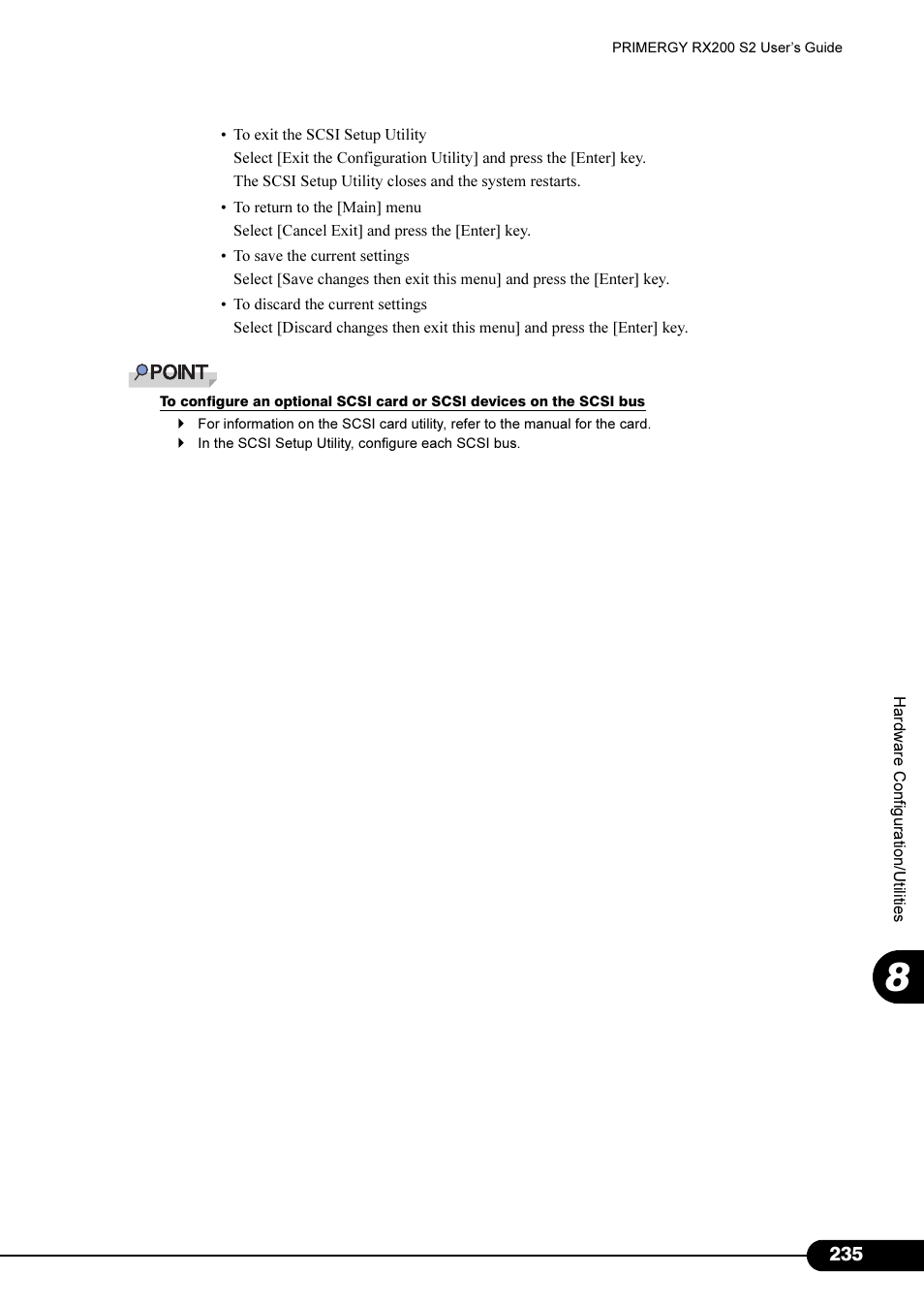 FUJITSU Primergy RX200 S2 User Manual | Page 235 / 307