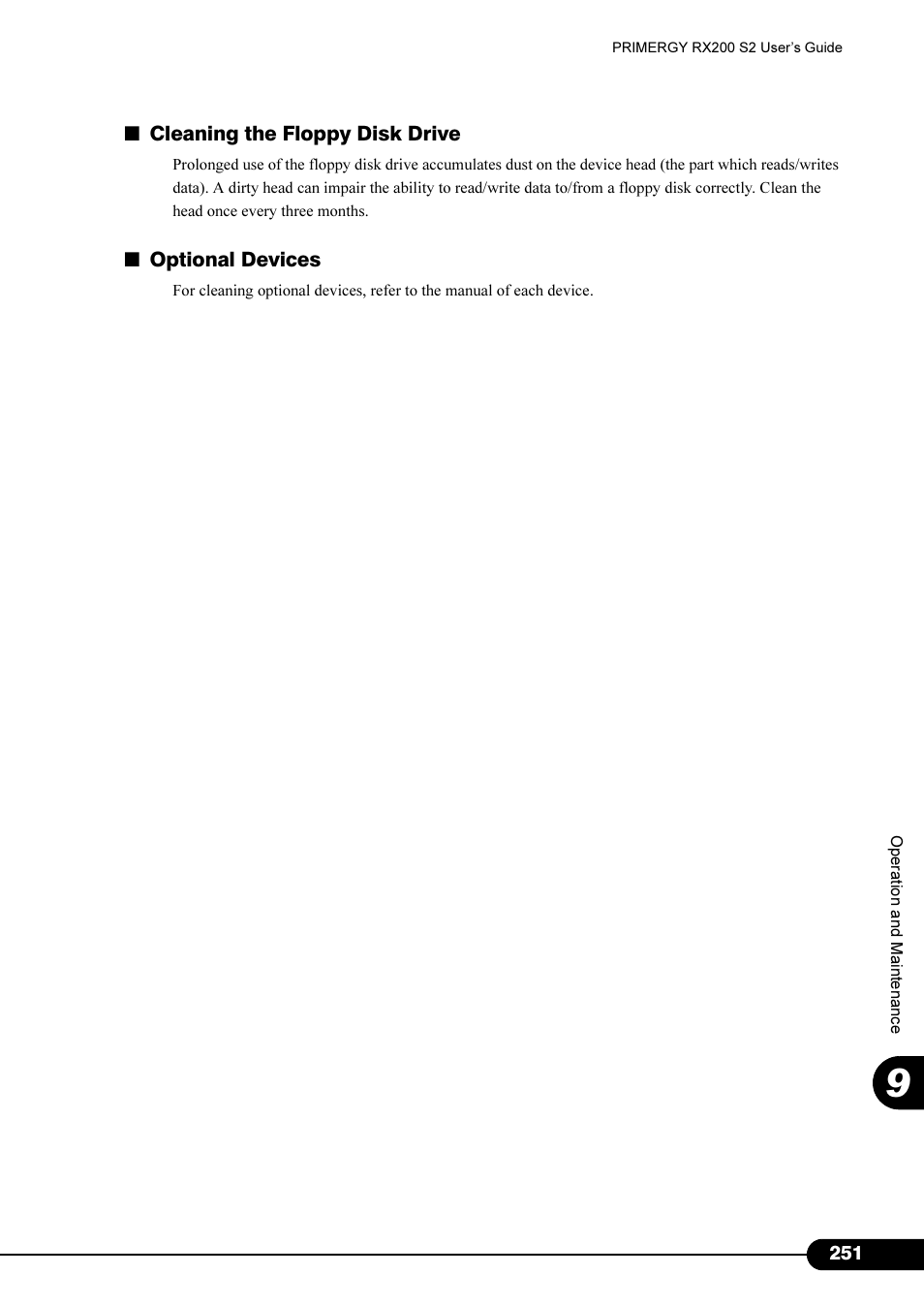 FUJITSU Primergy RX200 S2 User Manual | Page 251 / 307