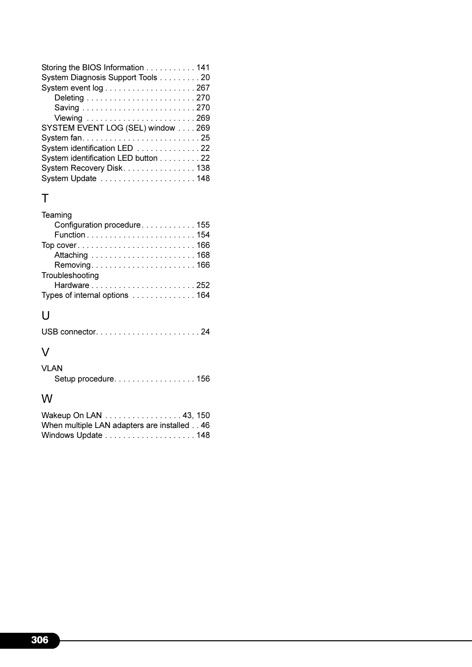 FUJITSU Primergy RX200 S2 User Manual | Page 306 / 307