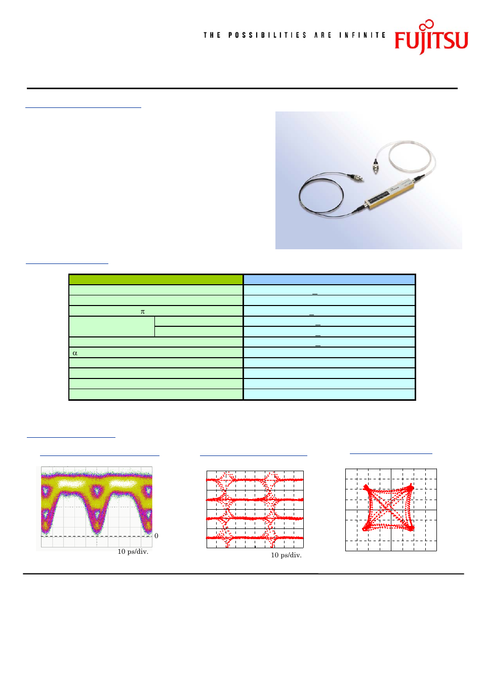 FUJITSU DQPSK User Manual | 1 page