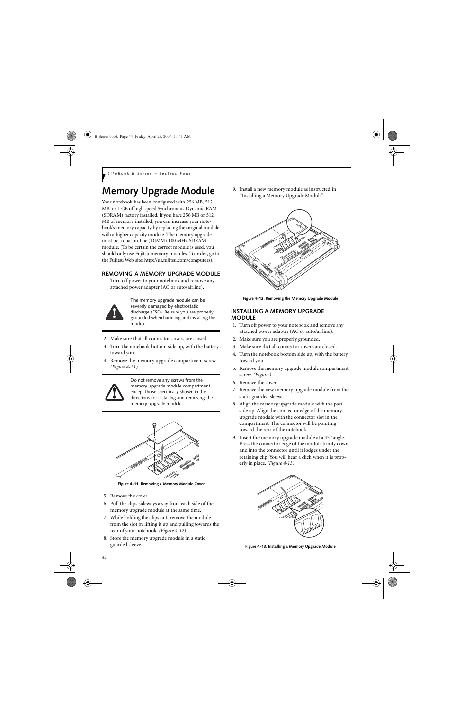 FUJITSU B3020D User Manual | Page 51 / 115