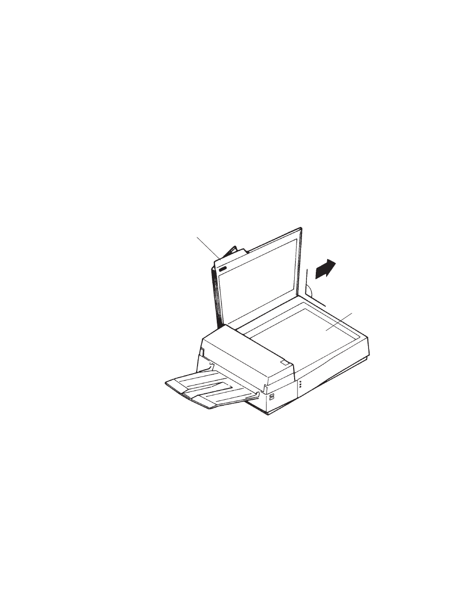 Removing the document cover -4 | FUJITSU M3093DE User Manual | Page 26 / 51