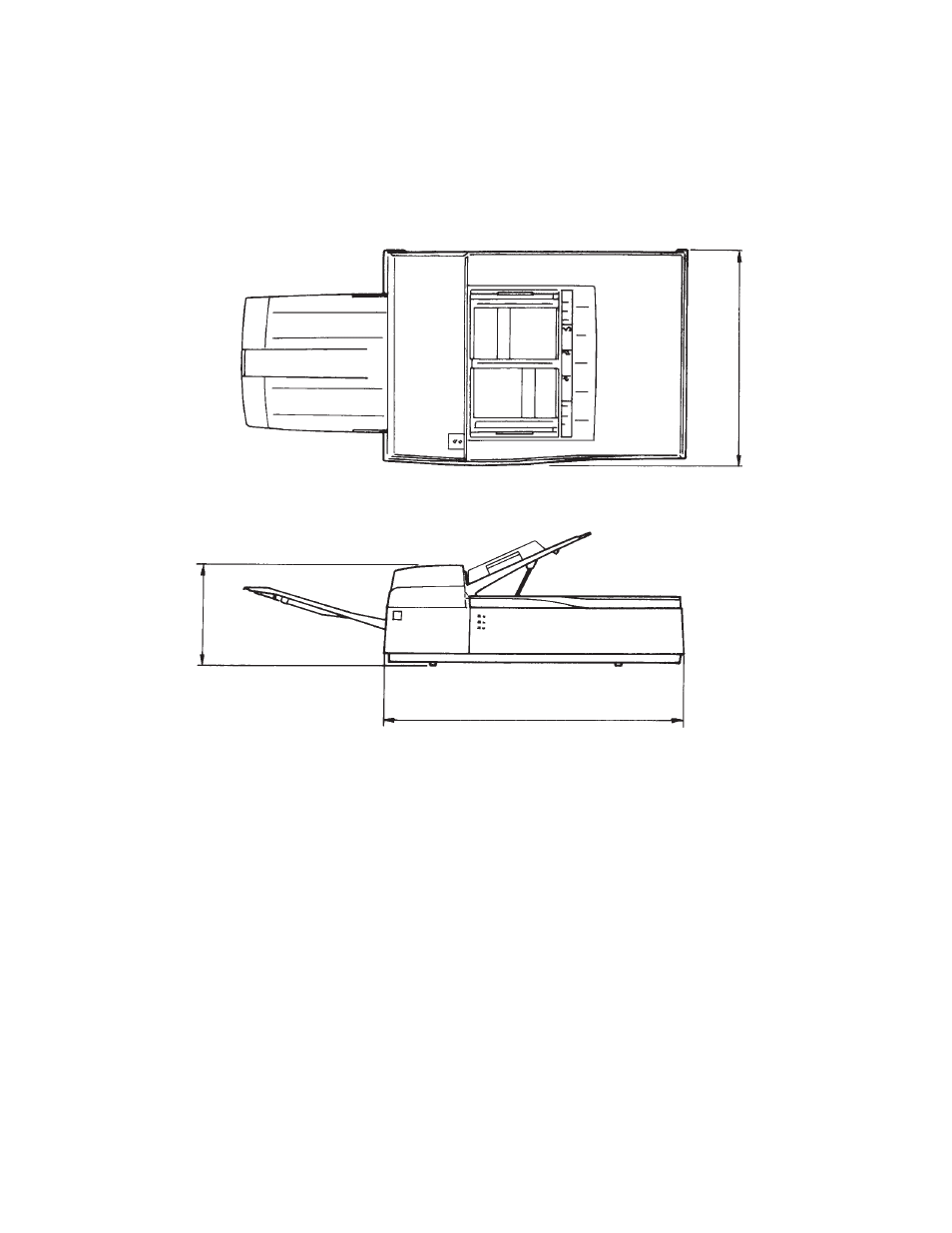 A.2 external dimensions | FUJITSU M3093DE User Manual | Page 42 / 51