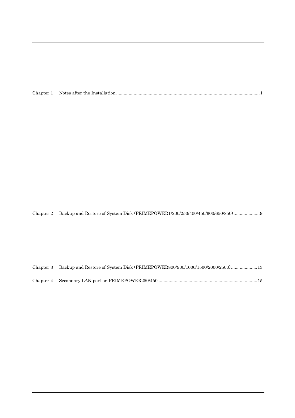 FUJITSU PRIMEPOWER B23Q8YA-G-02-E User Manual | Page 5 / 50