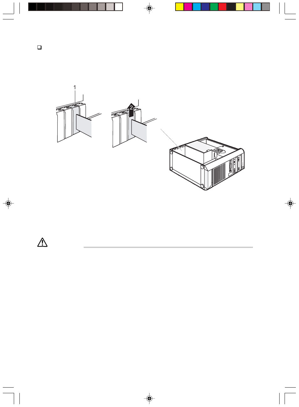 Caution | FUJITSU DESKPOWER P310 User Manual | Page 48 / 56