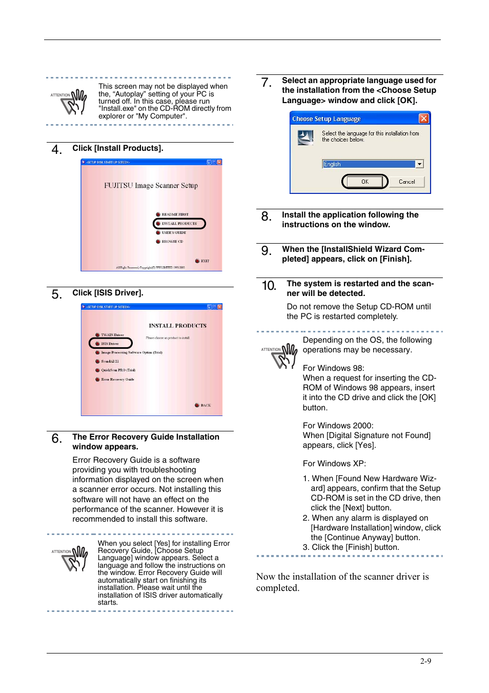 FUJITSU fi-5750C User Manual | Page 25 / 40