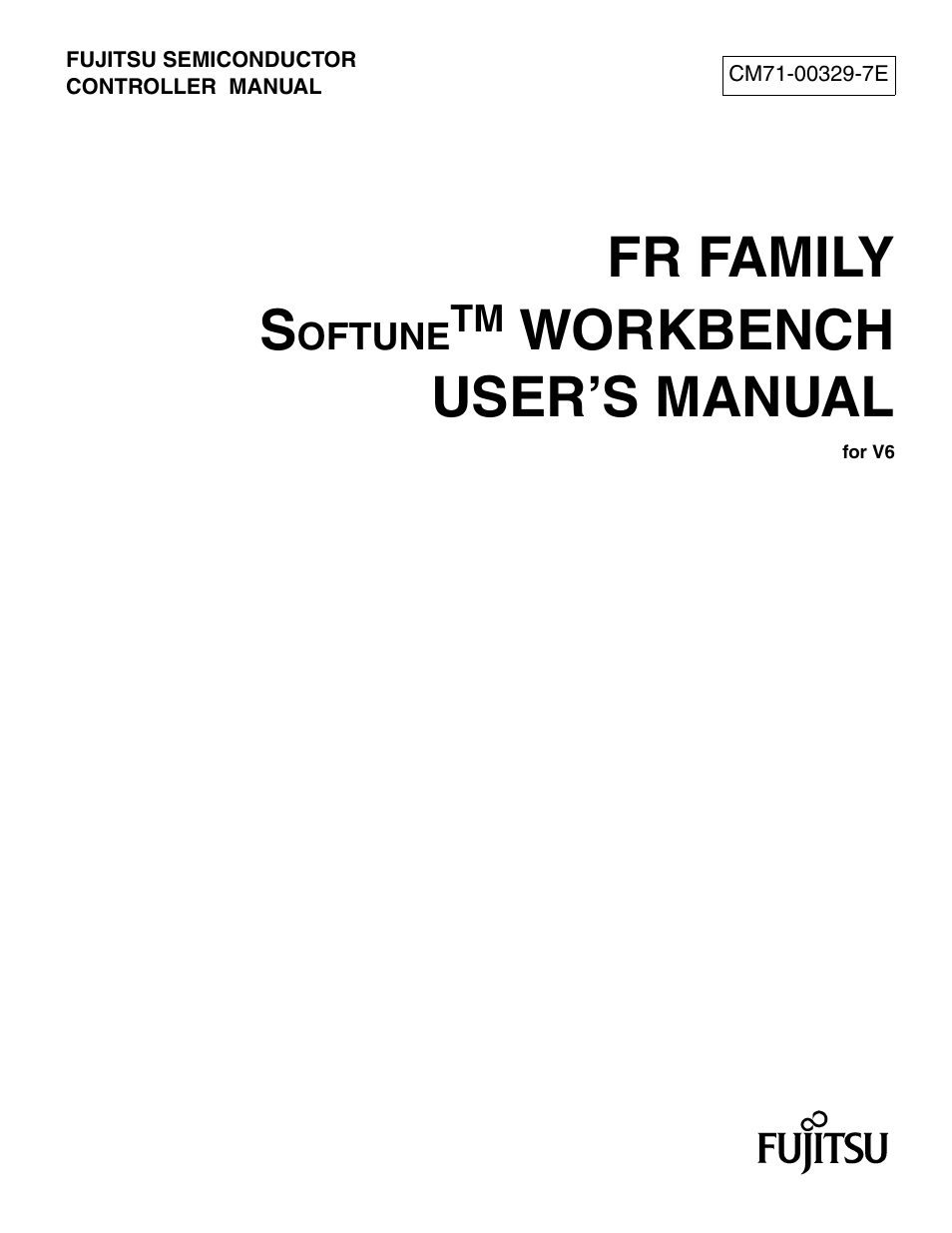 FUJITSU CM71-00329-7E User Manual | 234 pages