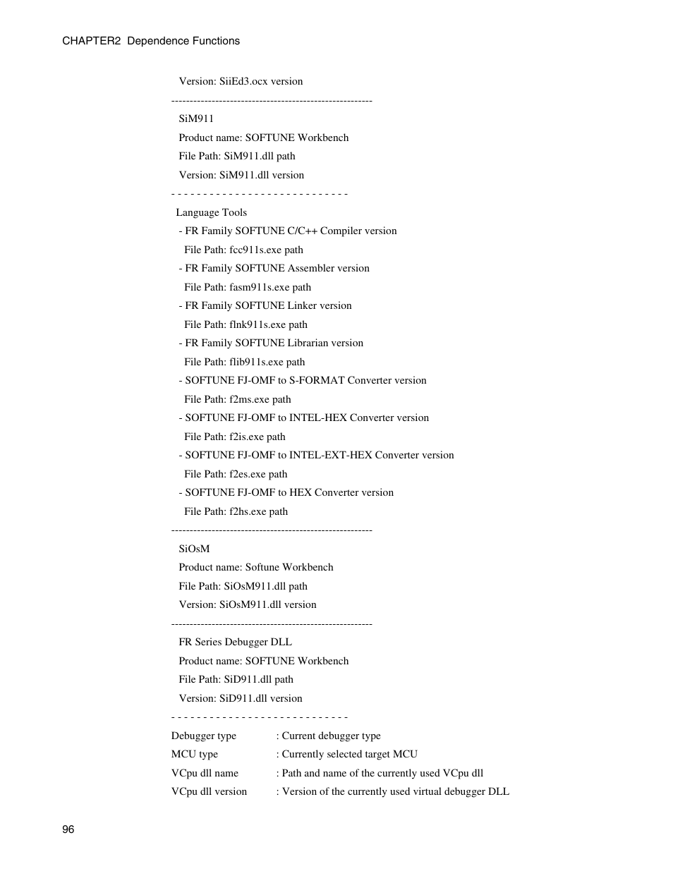FUJITSU CM71-00329-7E User Manual | Page 106 / 234