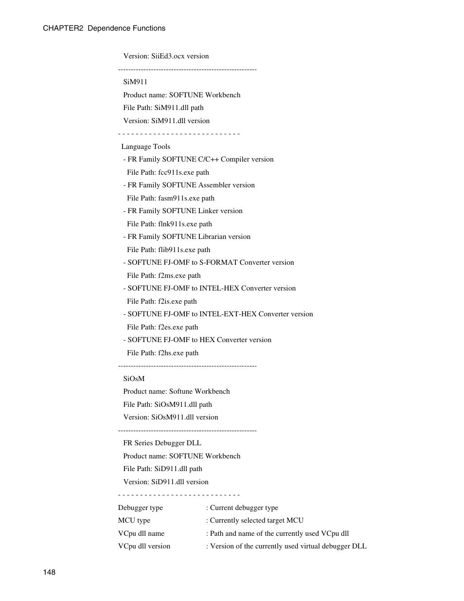 FUJITSU CM71-00329-7E User Manual | Page 158 / 234