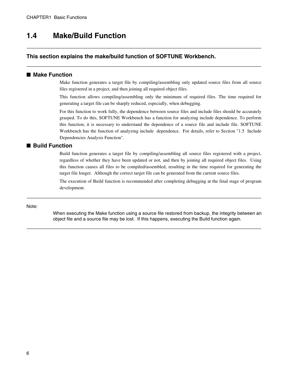 4 make/build function, Make/build function | FUJITSU CM71-00329-7E User Manual | Page 16 / 234