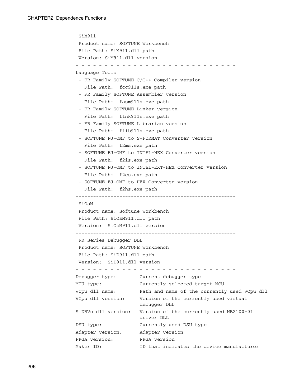 FUJITSU CM71-00329-7E User Manual | Page 216 / 234