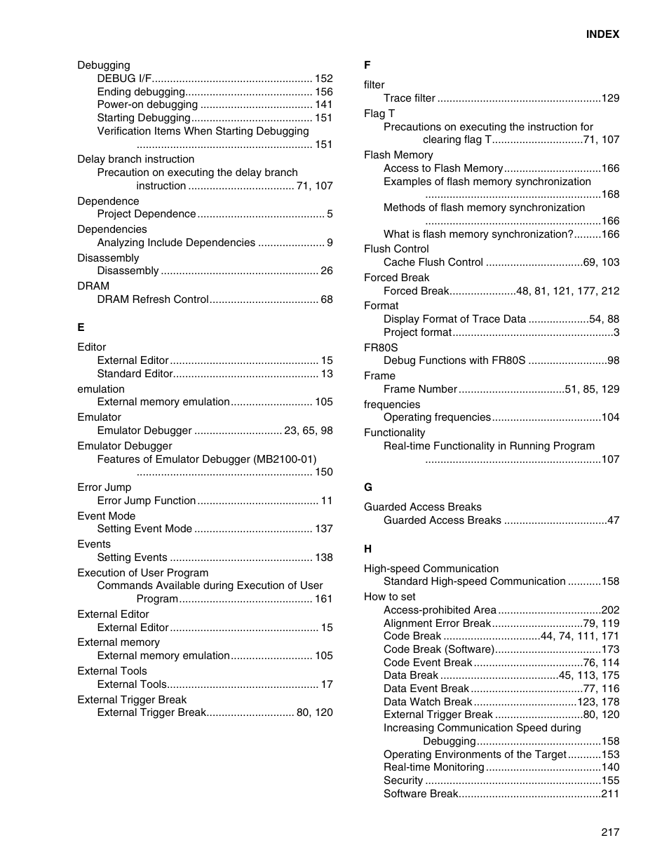 FUJITSU CM71-00329-7E User Manual | Page 227 / 234